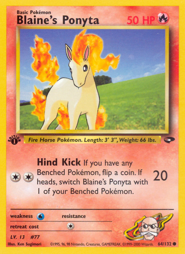 Blaine's Ponyta (064/132)