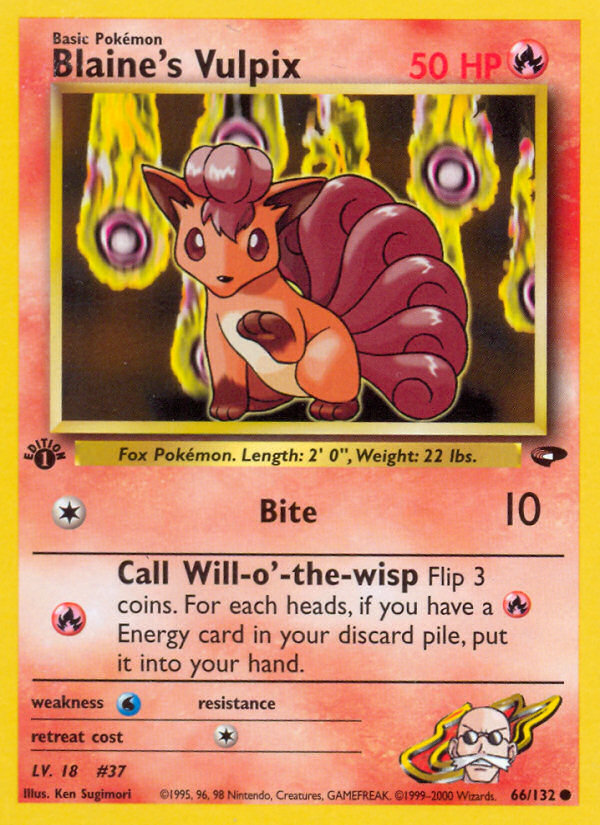 Blaine's Vulpix (066/132)