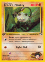 Brock's Mankey (067/132)