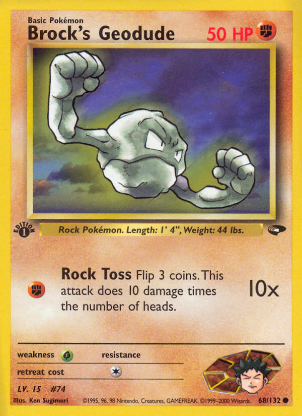 Brock's Geodude (068/132)