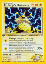 Lt. Surge's Electabuzz (006/132)