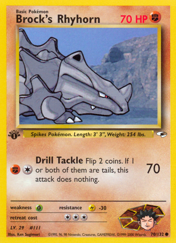 Brock's Rhyhorn (070/132)
