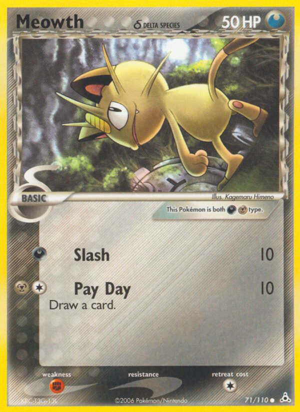 Meowth δ (071/110)