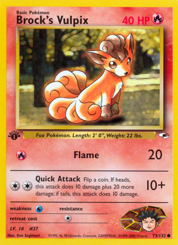 Brock's Vulpix (073/132)