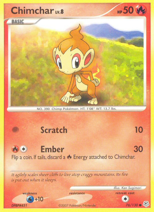 Chimchar (076/130)