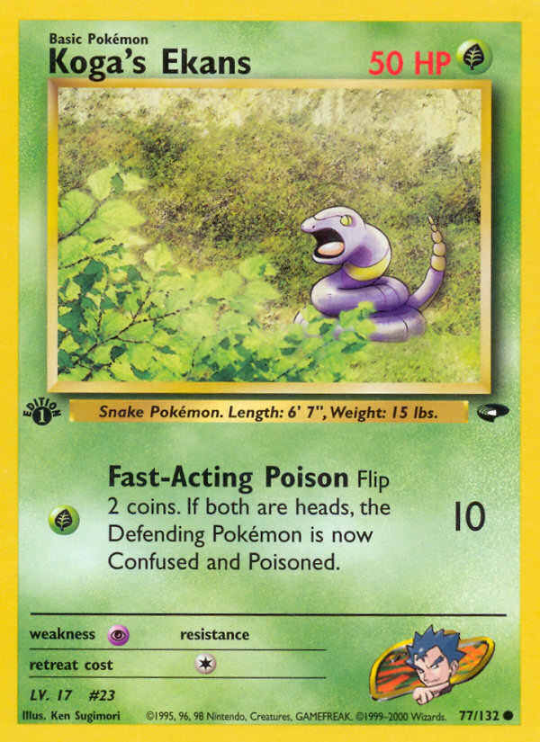 Koga's Ekans (077/132)