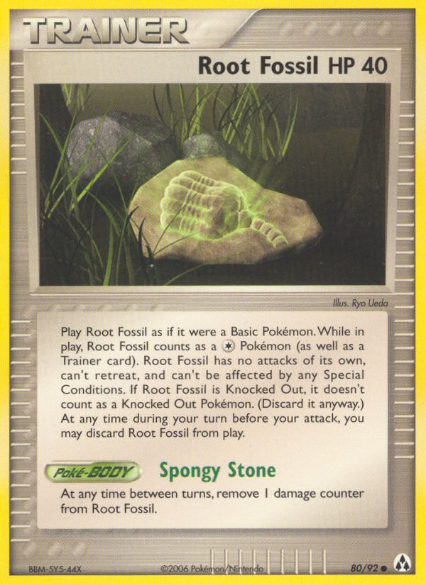 Root Fossil (080/92)