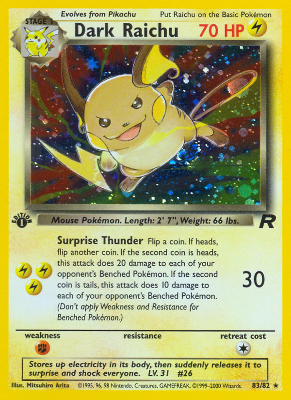 Dark Raichu (083/82)