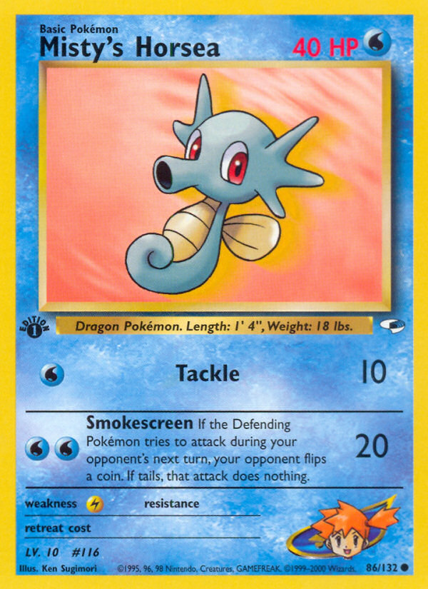 Misty's Horsea (086/132)