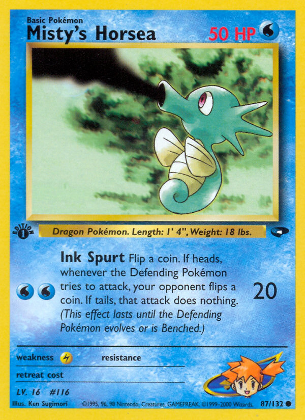 Misty's Horsea (087/132)