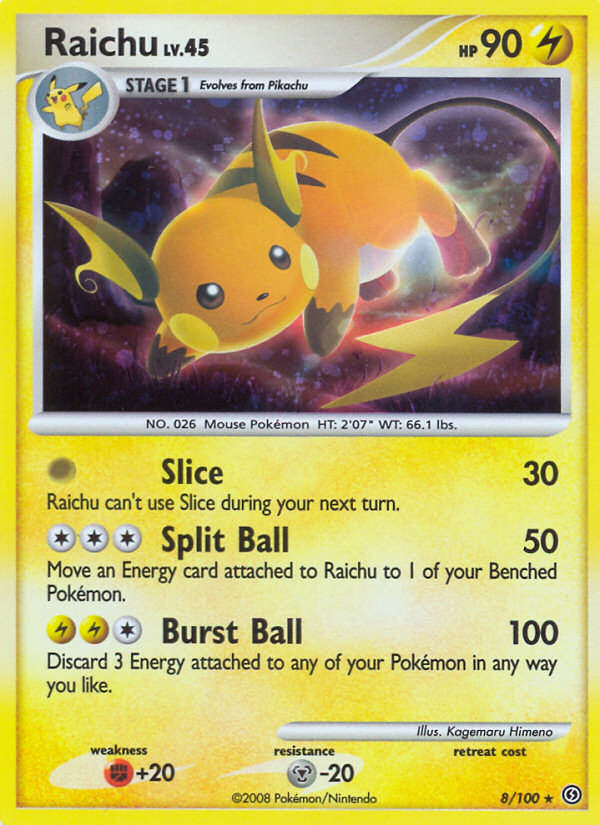 Raichu (008/100)