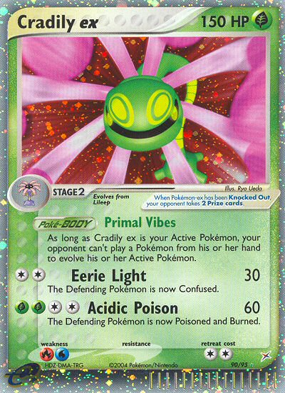 Cradily ex (090/95)