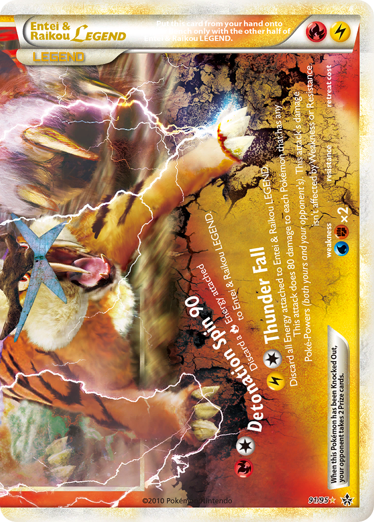 Entei & Raikou LEGEND (091/95)