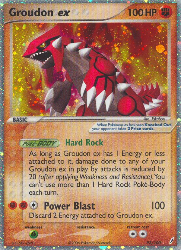 Groudon ex (093/100)
