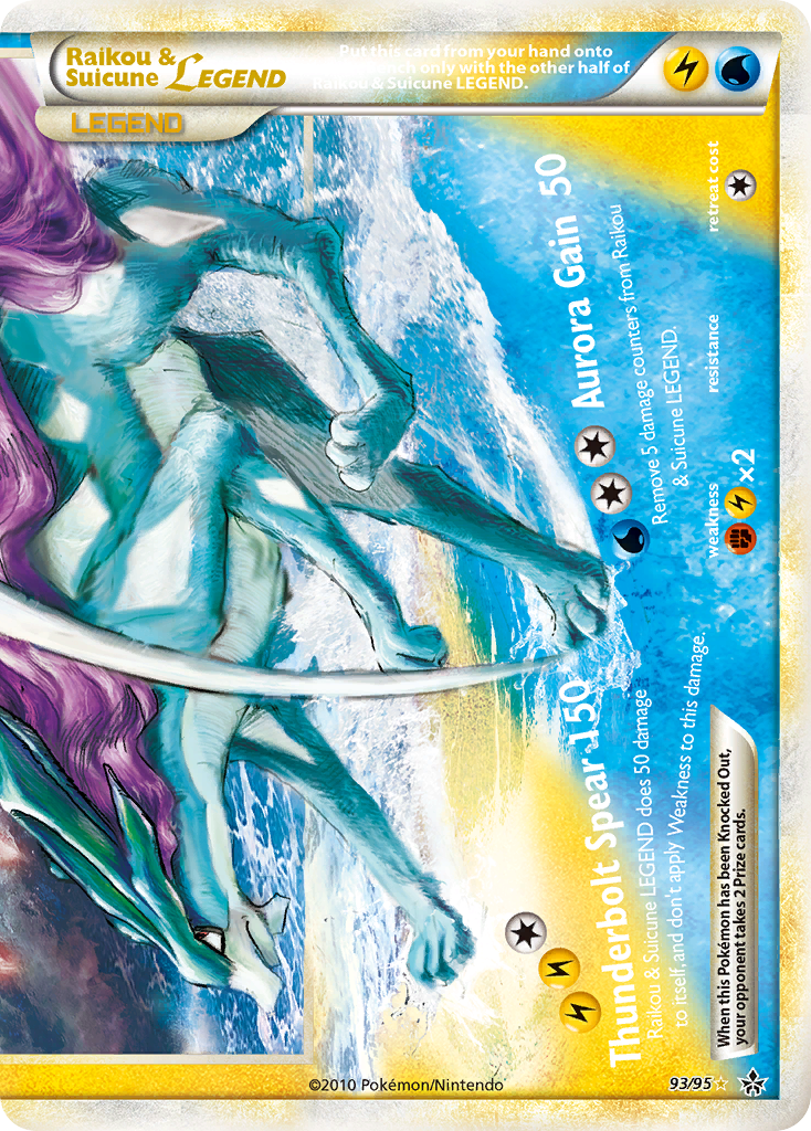 Raikou & Suicune LEGEND (093/95)