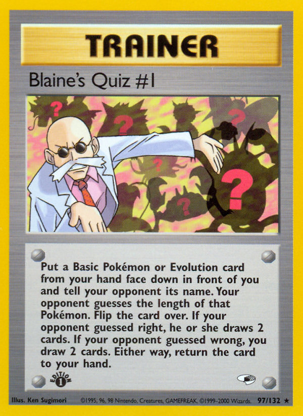Blaine's Quiz #1 (097/132)