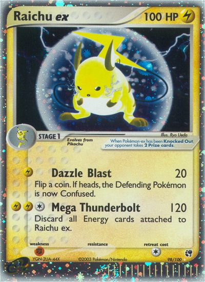 Raichu ex (098/100)