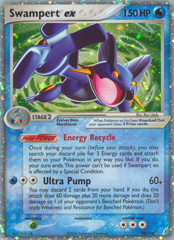 Swampert ex (098/100)