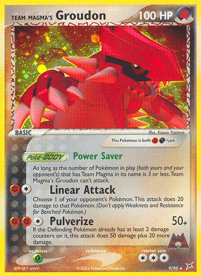 Team Magma's Groudon (009/95)