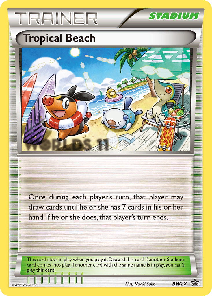 Tropical Beach (BW28/101)