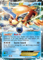 Keldeo-EX (BW61/101)