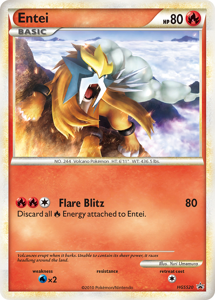Entei (HGSS20/25)