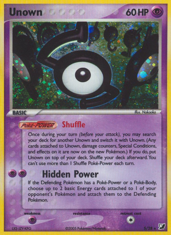 Unown (S/115)