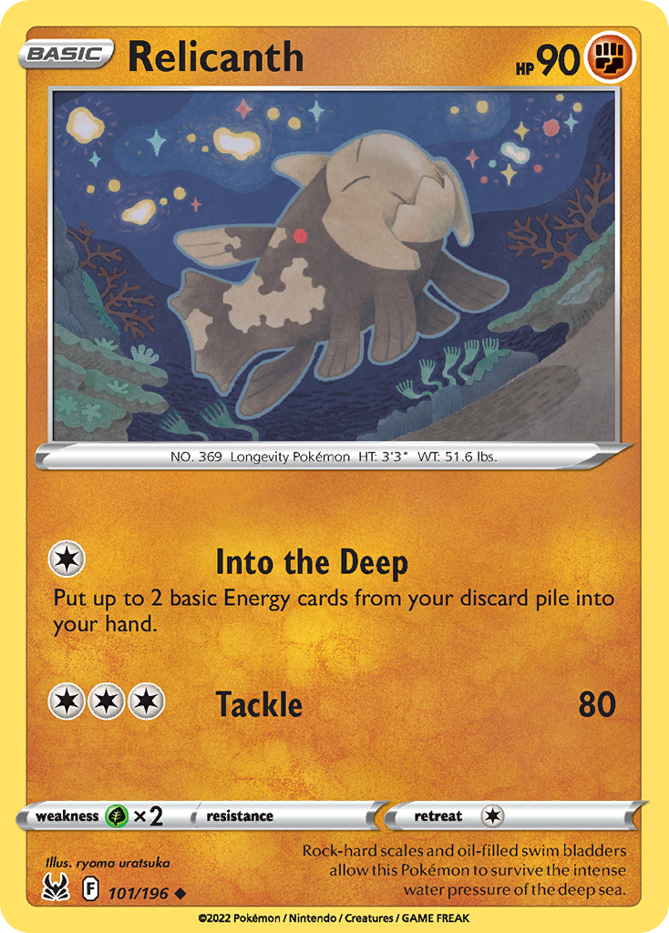 Relicanth (101/196)