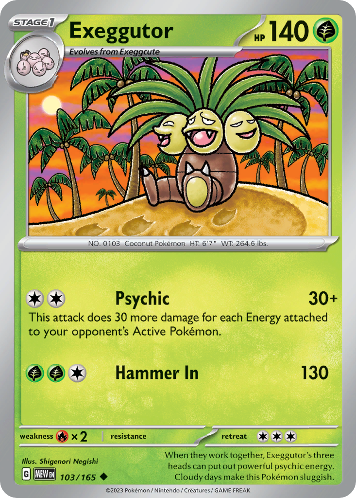 Exeggutor (103/165)