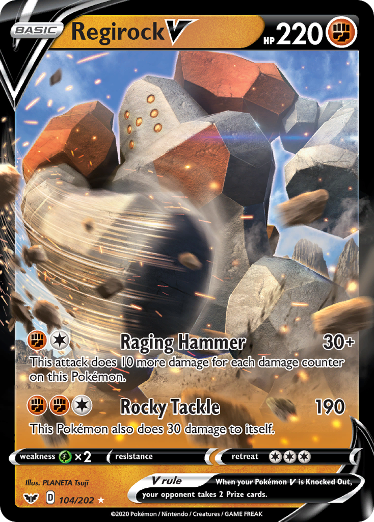 Regirock V (104/202)