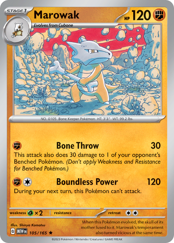 Marowak (105/165)
