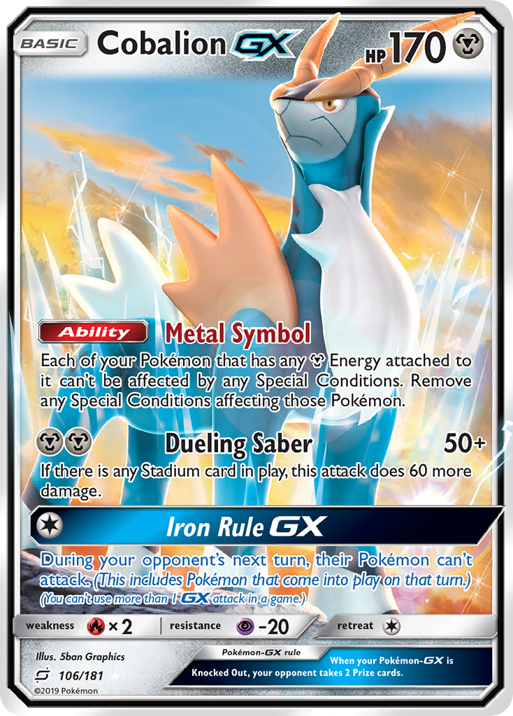 Cobalion-GX (106/181)