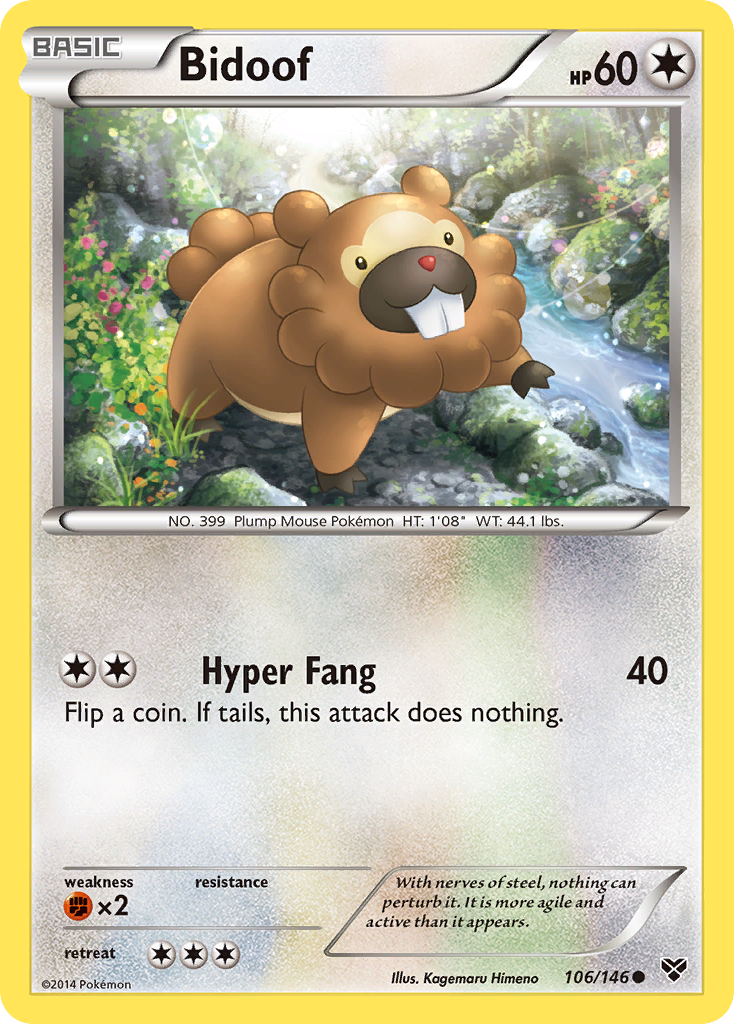 Bidoof (106/146)