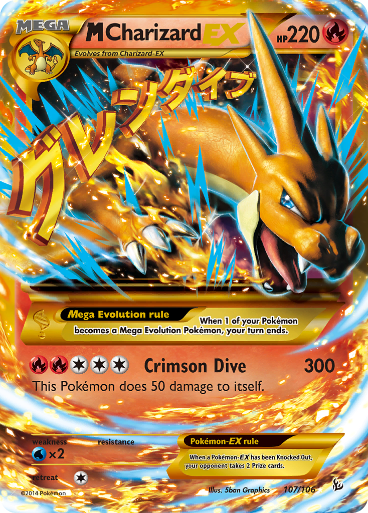 M Charizard-EX (107/106)
