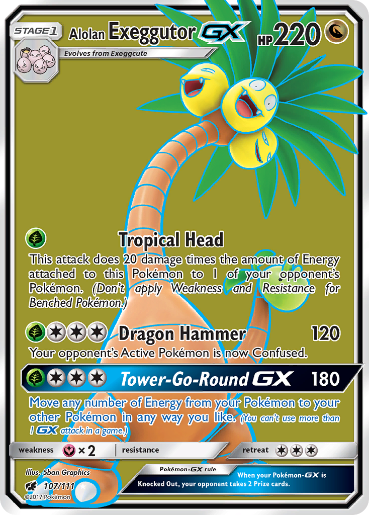 Alolan Exeggutor-GX (107/111)