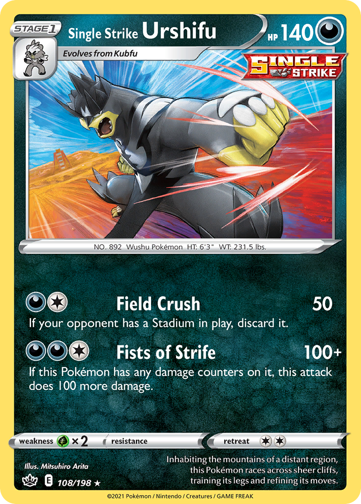 Single Strike Urshifu (108/198)