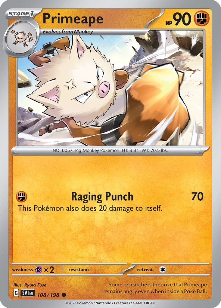 Primeape (108/198)