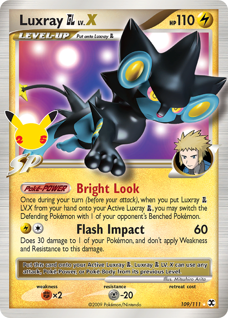 Luxray GL LV.X (109/25)
