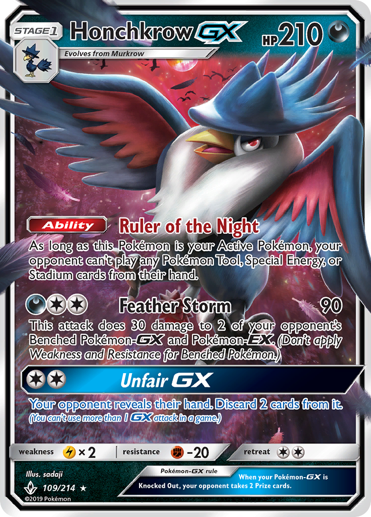 Honchkrow-GX (109/214)
