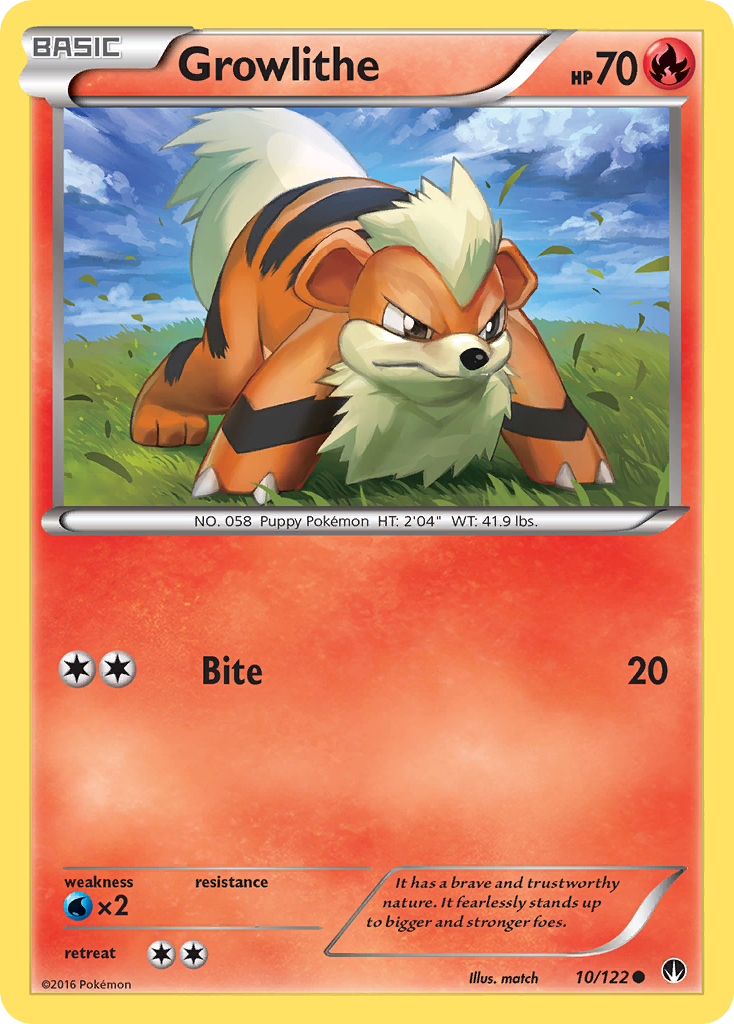 Growlithe (010/122)