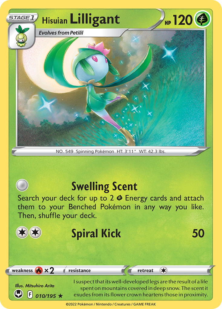 Hisuian Lilligant (010/195)