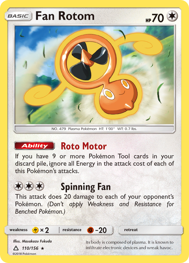 Fan Rotom (110/156)