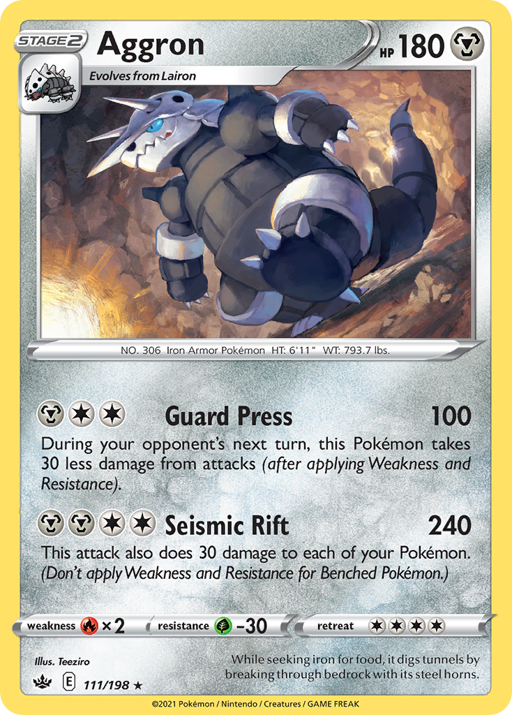 Aggron (111/198)