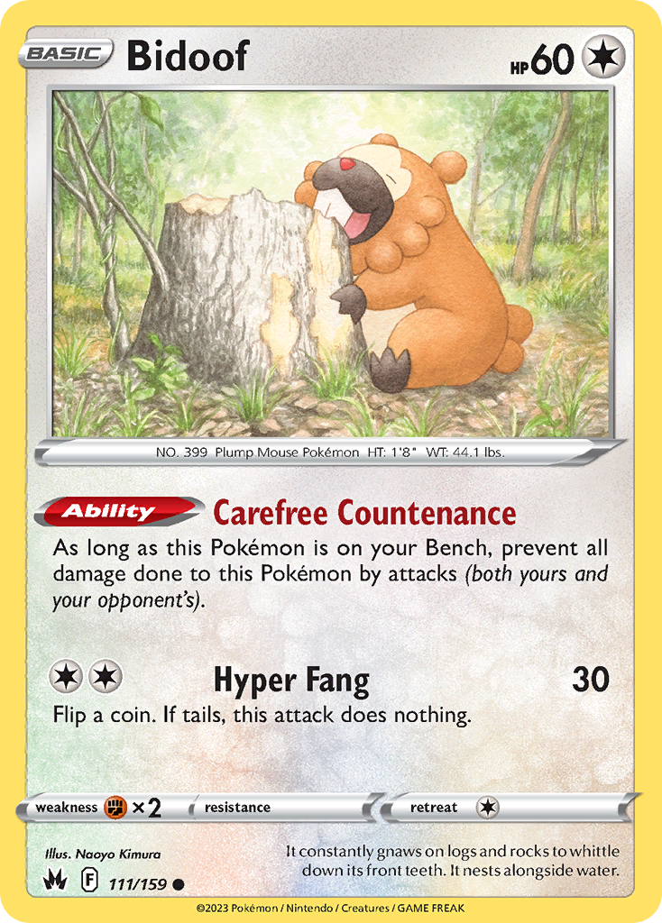 Bidoof (111/159)