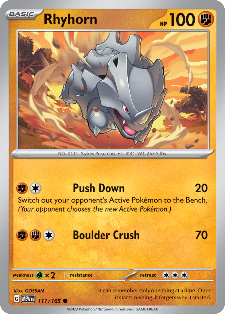 Rhyhorn (111/165)