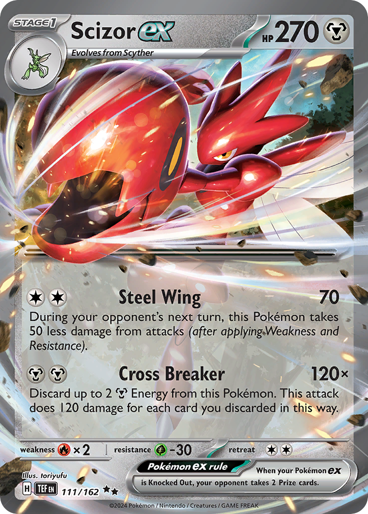 Scizor ex (111/162)