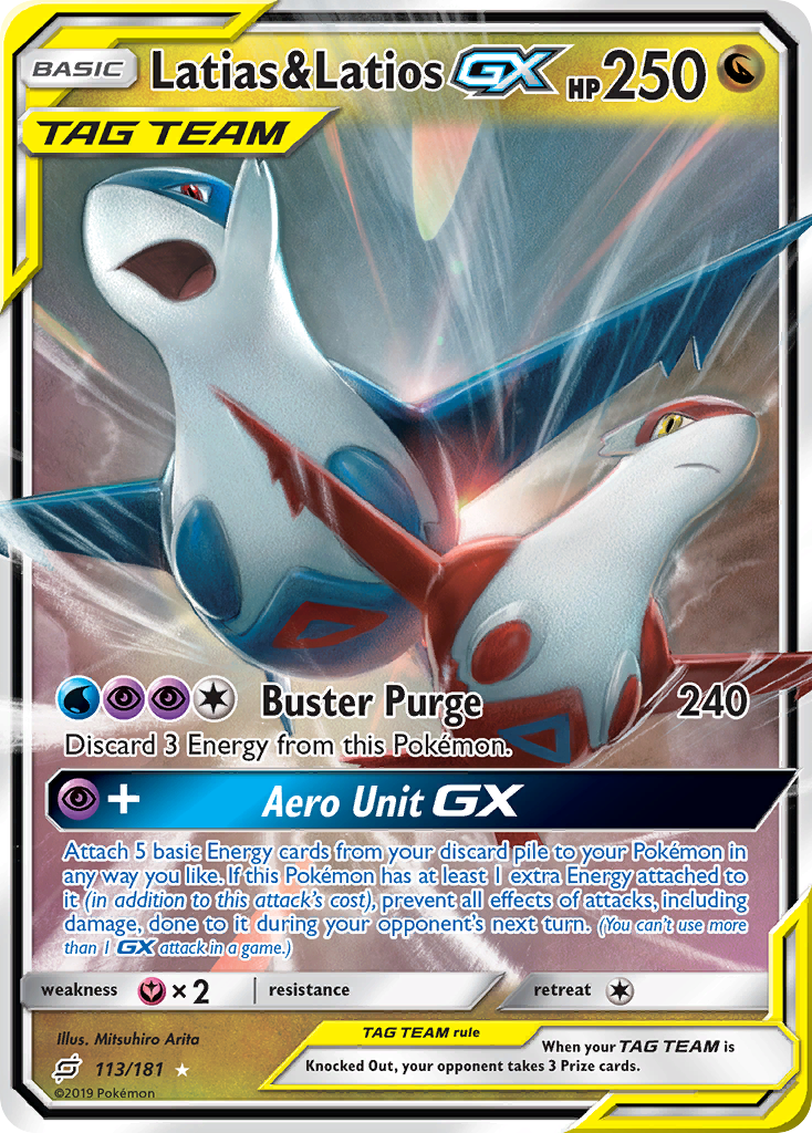 Latias & Latios-GX (113/181)