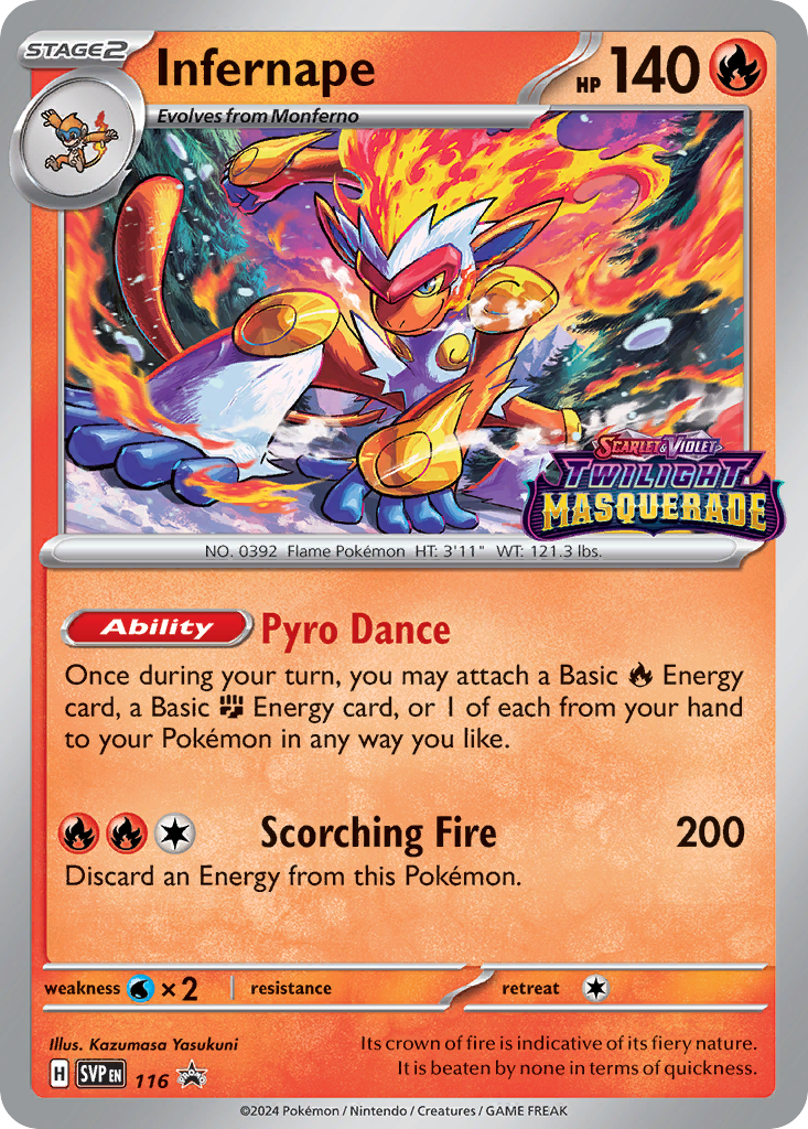 Infernape (116/215)