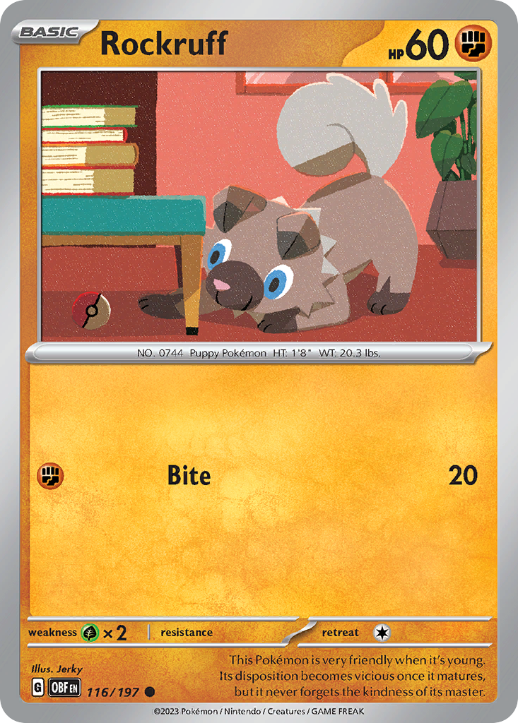 Rockruff (116/197)
