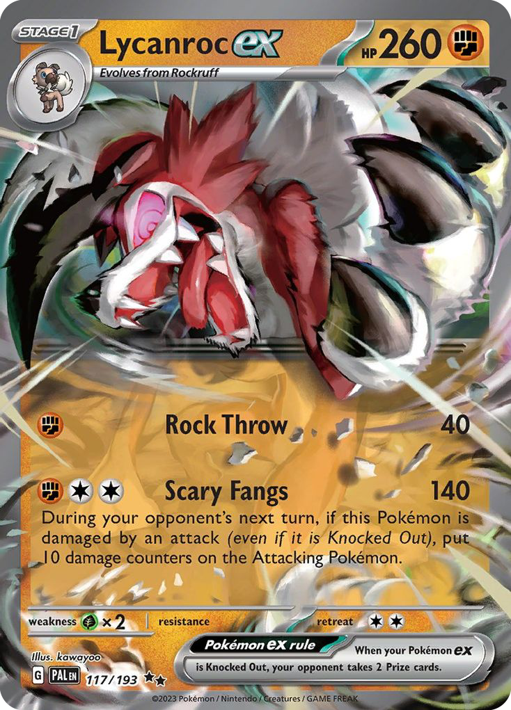 Lycanroc ex (117/193)